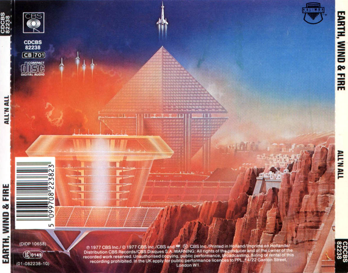 Earth, Wind & Fire  All N All : Back